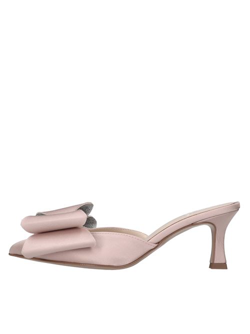 Mules in raso e glitter OVYE' | 504 RASONUDE